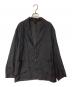 YLEVE（イレーヴ）の古着「ウォッシュドリネンポプリン2Bジャケット」｜ブラック