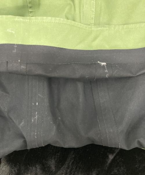 Traditional Weatherwear（トラディショナルウェザーウェア）Traditional Weatherwear (トラディショナルウェザーウェア) ライナー付ステンカラーコート カーキ×ブラック サイズ:34の古着・服飾アイテム