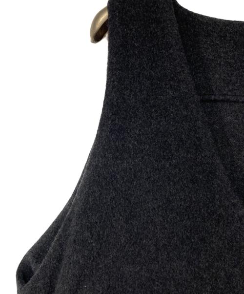 Comm.arch（コム・アーチ）Comm.arch (コム・アーチ) カシミヤ混ノースリーブワンピース グレー サイズ:1の古着・服飾アイテム