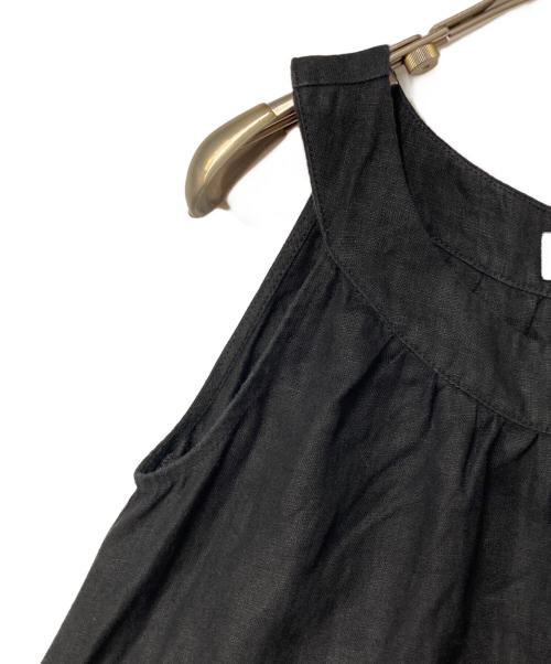 GIEDRIUS（ギェドリュス）GIEDRIUS (ギェドリュス) リネンワンピース ブラック サイズ:XSの古着・服飾アイテム
