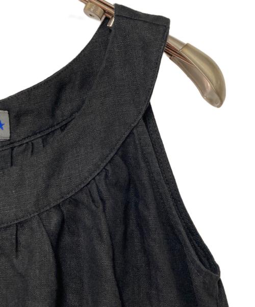 GIEDRIUS（ギェドリュス）GIEDRIUS (ギェドリュス) リネンワンピース ブラック サイズ:XSの古着・服飾アイテム