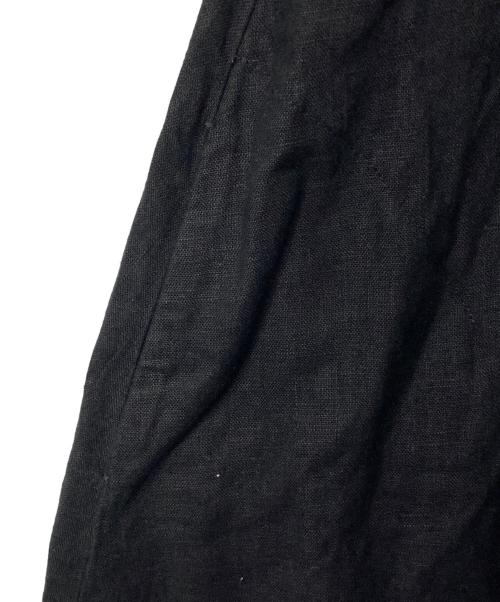 GIEDRIUS（ギェドリュス）GIEDRIUS (ギェドリュス) リネンワンピース ブラック サイズ:XSの古着・服飾アイテム