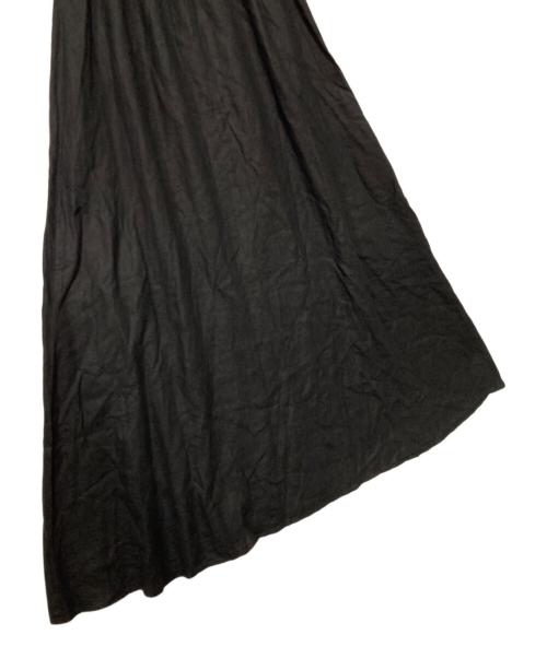 GIEDRIUS（ギェドリュス）GIEDRIUS (ギェドリュス) リネンワンピース ブラック サイズ:XSの古着・服飾アイテム