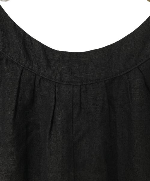 GIEDRIUS（ギェドリュス）GIEDRIUS (ギェドリュス) リネンワンピース ブラック サイズ:XSの古着・服飾アイテム