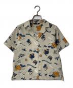THE NORTH FACEザ ノース フェイス）の古着「ショートスリーブアロハベントシャツ」｜ベージュ