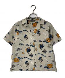 THE NORTH FACE（ザ ノース フェイス）の古着「ショートスリーブアロハベントシャツ」｜ベージュ