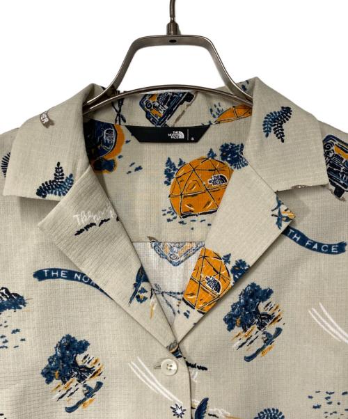 THE NORTH FACE（ザ ノース フェイス）THE NORTH FACE (ザ ノース フェイス) ショートスリーブアロハベントシャツ ベージュ サイズ:Sの古着・服飾アイテム