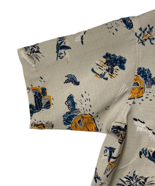 THE NORTH FACE（ザ ノース フェイス）THE NORTH FACE (ザ ノース フェイス) ショートスリーブアロハベントシャツ ベージュ サイズ:Sの古着・服飾アイテム