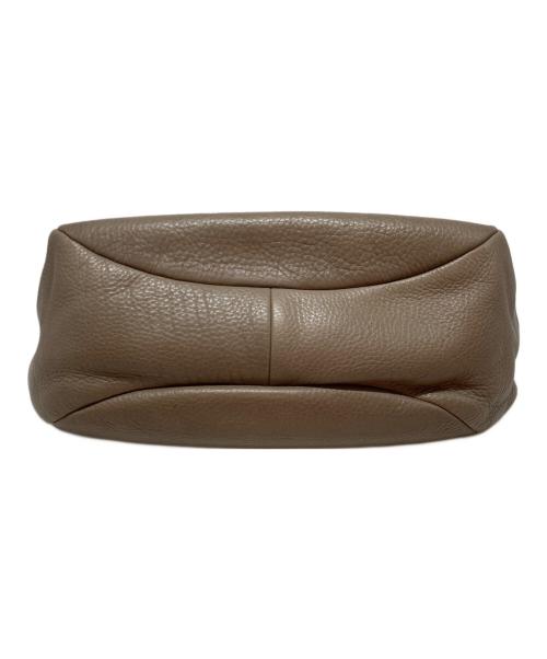 HIROFU（ヒロフ）HIROFU (ヒロフ) パフータ ハンドバッグ ベージュの古着・服飾アイテム