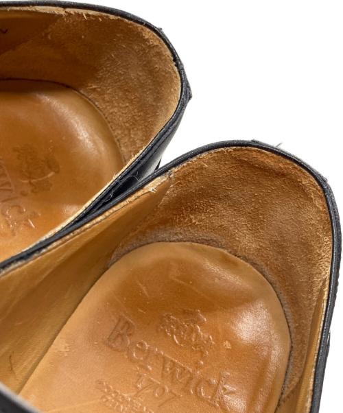 berwick（バーウィック）berwick (バーウィック) ストレートチップシューズ ブラック サイズ:8 1/2の古着・服飾アイテム