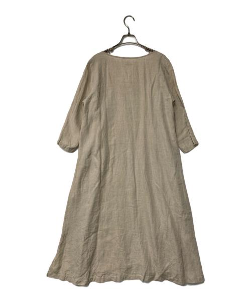 KAPITAL（キャピタル）KAPITAL (キャピタル) リネンワンピース ベージュ サイズ:1 / Sの古着・服飾アイテム