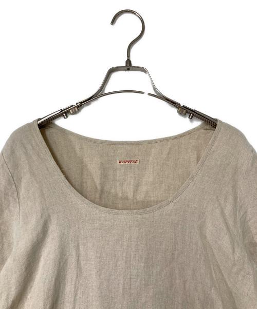 KAPITAL（キャピタル）KAPITAL (キャピタル) リネンワンピース ベージュ サイズ:1 / Sの古着・服飾アイテム