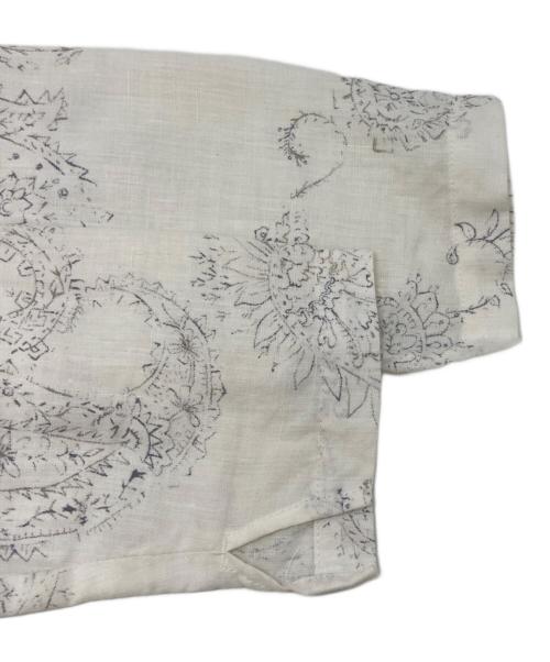 KAPITAL（キャピタル）KAPITAL (キャピタル) 総柄リネンワンピース ホワイト サイズ:1の古着・服飾アイテム