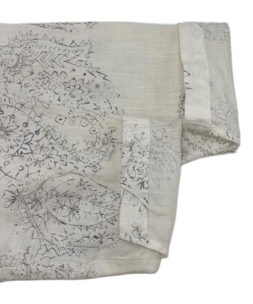 KAPITAL（キャピタル）KAPITAL (キャピタル) 総柄リネンワンピース ホワイト サイズ:1の古着・服飾アイテム