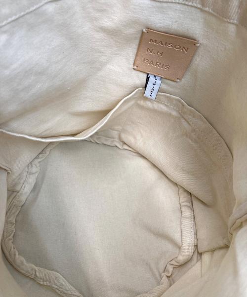 MAISON N.H PARIS（メゾン・エヌ・アッシュ・パリ）MAISON N.H PARIS (メゾン・エヌ・アッシュ・パリ) Cutting Bag ベージュ サイズ:FREEの古着・服飾アイテム
