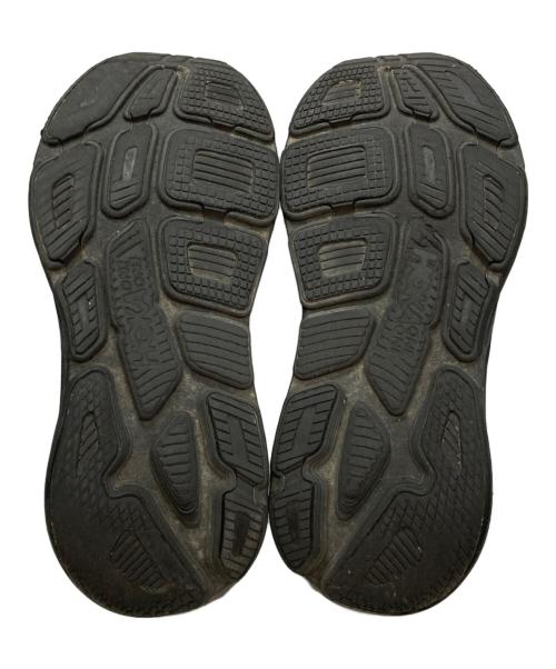 HOKAONEONE（ホカオネオネ）HOKAONEONE (ホカオネオネ) Bondi 6（ボンダイ6） ブラック サイズ:US10 UK9.5 28cmの古着・服飾アイテム