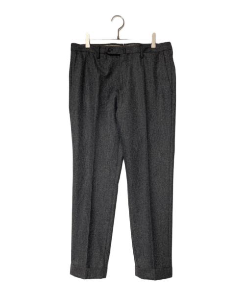INCOTEX（インコテックス）INCOTEX (インコテックス) SUPER 100's SLIM FIT スラックス グレー サイズ:46の古着・服飾アイテム
