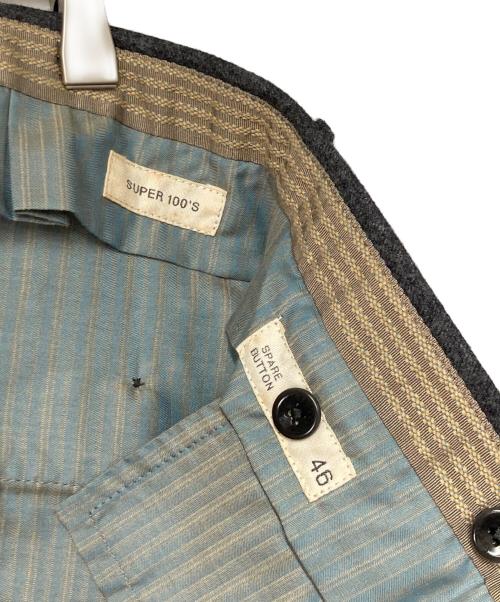 INCOTEX（インコテックス）INCOTEX (インコテックス) SUPER 100's SLIM FIT スラックス グレー サイズ:46の古着・服飾アイテム