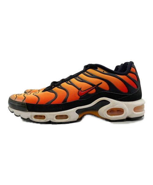 NIKE（ナイキ）NIKE (ナイキ) AIR MAX PLUS OG オレンジ×ブラック サイズ:27.5cmの古着・服飾アイテム