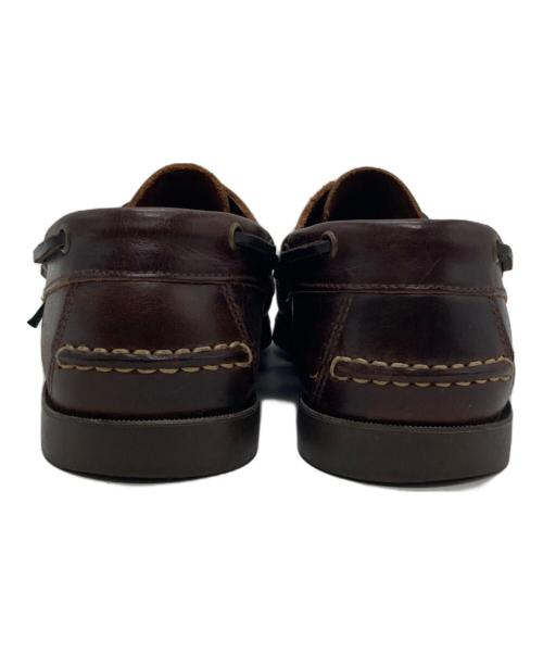 PARABOOT（パラブーツ）PARABOOT (パラブーツ) BARTH/MARINE デッキシューズ ブラウン サイズ:6 1/2の古着・服飾アイテム