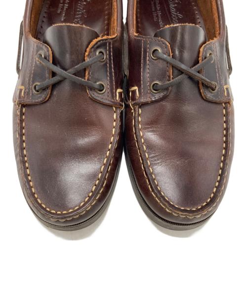 PARABOOT（パラブーツ）PARABOOT (パラブーツ) BARTH/MARINE デッキシューズ ブラウン サイズ:6 1/2の古着・服飾アイテム