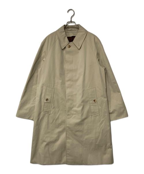 GRENFELL（グレンフェル）GRENFELL (グレンフェル) SLIM CAMPBELL ライナー付比翼ステンカラーコート JOHNSTONS製ライナー ベージュ サイズ:36の古着・服飾アイテム