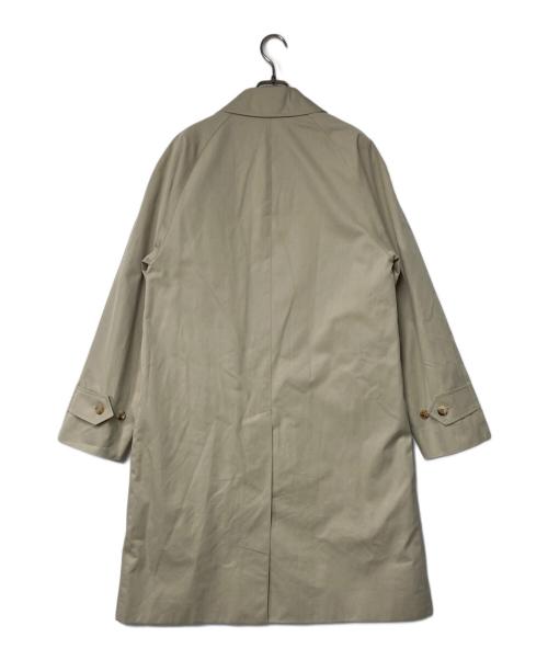 GRENFELL（グレンフェル）GRENFELL (グレンフェル) SLIM CAMPBELL ライナー付比翼ステンカラーコート JOHNSTONS製ライナー ベージュ サイズ:36の古着・服飾アイテム