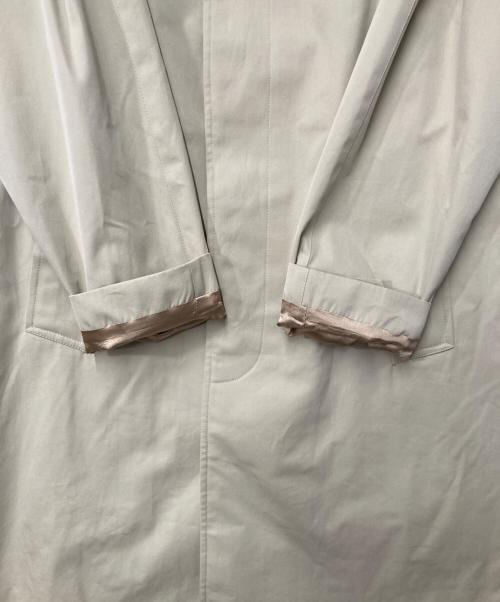GRENFELL（グレンフェル）GRENFELL (グレンフェル) SLIM CAMPBELL ライナー付比翼ステンカラーコート JOHNSTONS製ライナー ベージュ サイズ:36の古着・服飾アイテム