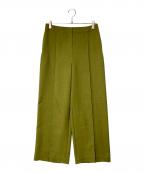 theoryセオリー）の古着「City Twill Deep Pleated Pant」｜オリーブ