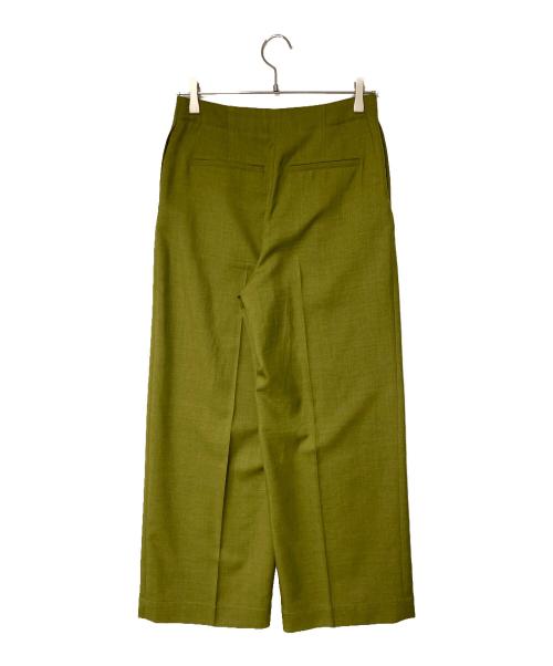 theory（セオリー）theory (セオリー) City Twill Deep Pleated Pant オリーブ サイズ:2の古着・服飾アイテム