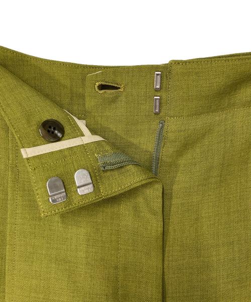 theory（セオリー）theory (セオリー) City Twill Deep Pleated Pant オリーブ サイズ:2の古着・服飾アイテム