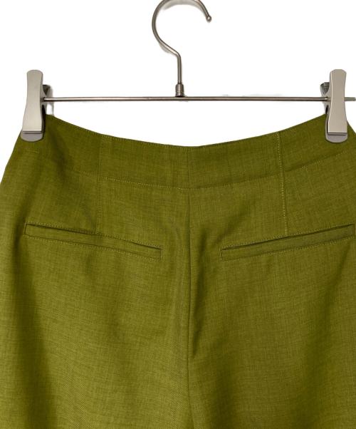 theory（セオリー）theory (セオリー) City Twill Deep Pleated Pant オリーブ サイズ:2の古着・服飾アイテム