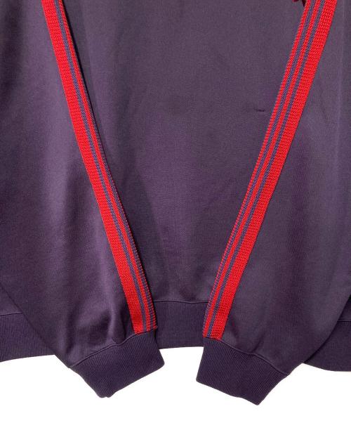 Needles（ニードルズ）Needles (ニードルズ) Track Crew Neck Shirt パープル×レッド サイズ:Lの古着・服飾アイテム