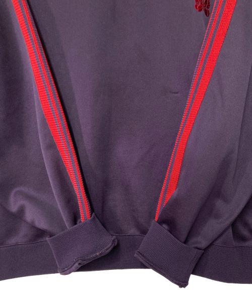Needles（ニードルズ）Needles (ニードルズ) Track Crew Neck Shirt パープル×レッド サイズ:Lの古着・服飾アイテム
