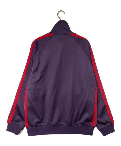 Needles（ニードルズ）Needles (ニードルズ) Track Jacket Poly Smooth パープル×レッド サイズ:Lの古着・服飾アイテム