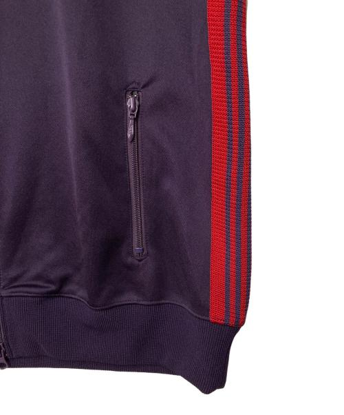 Needles（ニードルズ）Needles (ニードルズ) Track Jacket Poly Smooth パープル×レッド サイズ:Lの古着・服飾アイテム