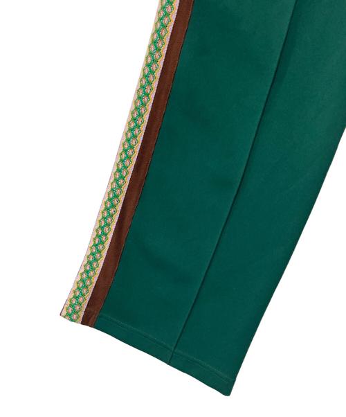 Needles（ニードルズ）Needles (ニードルズ) SASQUATCHfabrix. (サスクワッチファブリックス) CLASSIC LACE TRACK PANTS グリーン サイズ:Mの古着・服飾アイテム