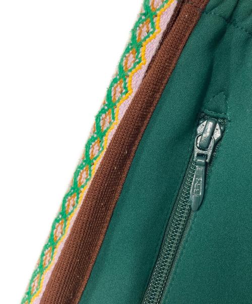 Needles（ニードルズ）Needles (ニードルズ) SASQUATCHfabrix. (サスクワッチファブリックス) CLASSIC LACE TRACK PANTS グリーン サイズ:Mの古着・服飾アイテム