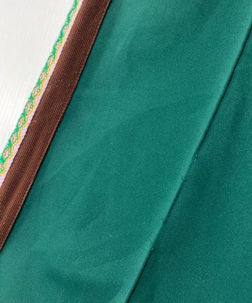 Needles（ニードルズ）Needles (ニードルズ) SASQUATCHfabrix. (サスクワッチファブリックス) CLASSIC LACE TRACK PANTS グリーン サイズ:Mの古着・服飾アイテム