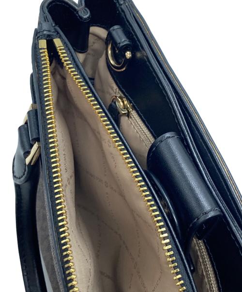MICHAEL KORS（マイケル・コース）MICHAEL KORS (マイケルコース) シグネチャー2WAYショルダーバッグ ブラウン×ブラックの古着・服飾アイテム