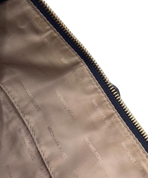 MICHAEL KORS（マイケル・コース）MICHAEL KORS (マイケルコース) トートバッグ ネイビーの古着・服飾アイテム