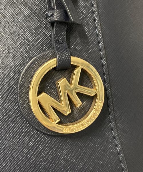 MICHAEL KORS（マイケル・コース）MICHAEL KORS (マイケルコース) トートバッグ ネイビーの古着・服飾アイテム