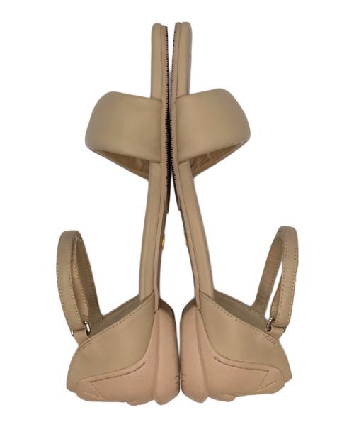 SHISEI（シセイ）SHISEI (シセイ) ストラップフラットサンダル ベージュ サイズ:37の古着・服飾アイテム