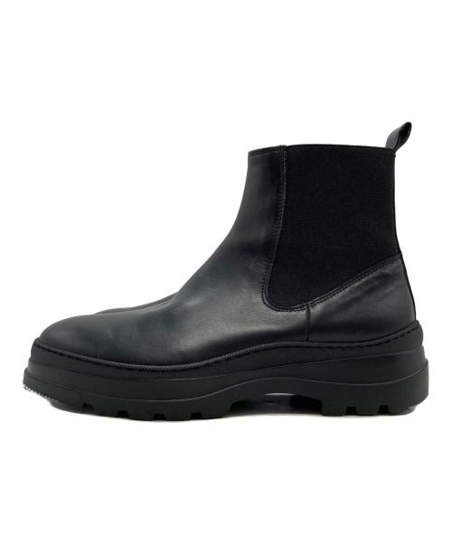 PELLICO SUNNY（ペリーコサニー）PELLICO SUNNY (ペリーコサニー) サイドゴアショートブーツ イタリア製 ブラック サイズ:38の古着・服飾アイテム