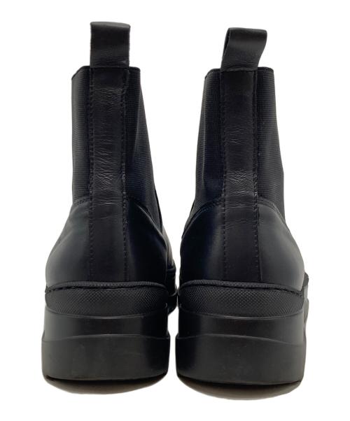 PELLICO SUNNY（ペリーコサニー）PELLICO SUNNY (ペリーコサニー) サイドゴアショートブーツ イタリア製 ブラック サイズ:38の古着・服飾アイテム