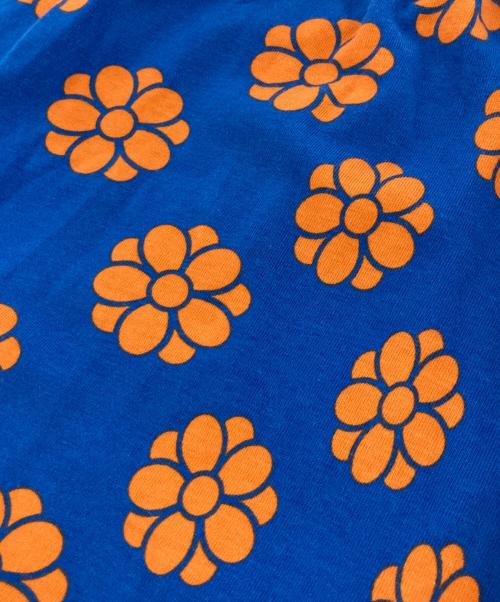 MM6 Maison Margiela（エムエムシックスメゾンマルジェラ）MM6 Maison Margiela (エムエムシックスメゾンマルジェラ) 19SS フラワープリントパンツ ブルー×オレンジ サイズ:XSの古着・服飾アイテム