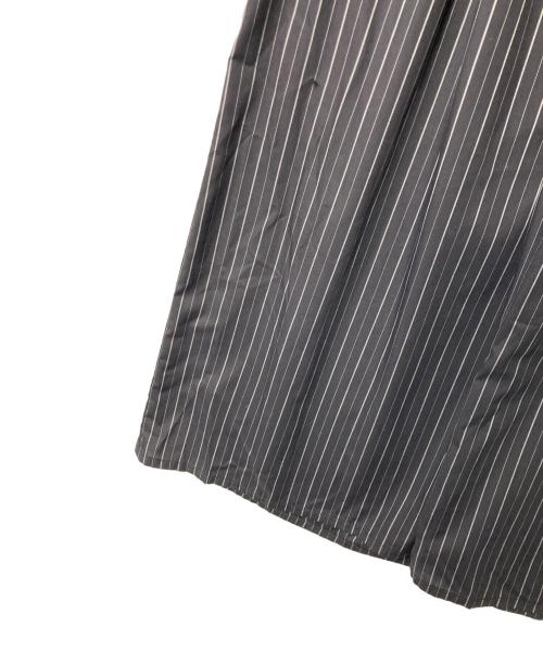 MM6 Maison Margiela（エムエムシックスメゾンマルジェラ）MM6 Maison Margiela (エムエムシックスメゾンマルジェラ) 18SS ストライプワイドパンツ ブラック×ホワイト サイズ:42の古着・服飾アイテム