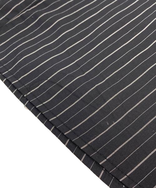 MM6 Maison Margiela（エムエムシックスメゾンマルジェラ）MM6 Maison Margiela (エムエムシックスメゾンマルジェラ) ストライプハーフパンツ イタリア製 ブラック×ホワイト サイズ:40の古着・服飾アイテム