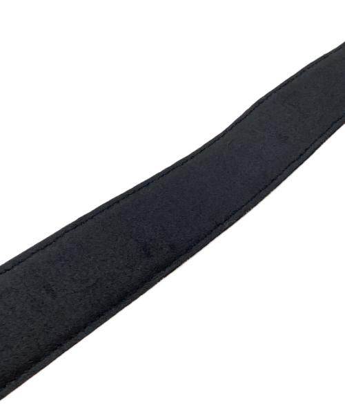 FENDI（フェンディ）FENDI (フェンディ) FF柄 ズッカ レザーベルト ブラウン×ブラック サイズ:実寸参照の古着・服飾アイテム