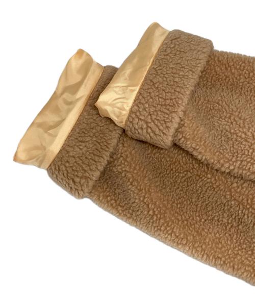 YORI（ヨリ）YORI (ヨリ) もふボアコート ベージュ サイズ:38の古着・服飾アイテム